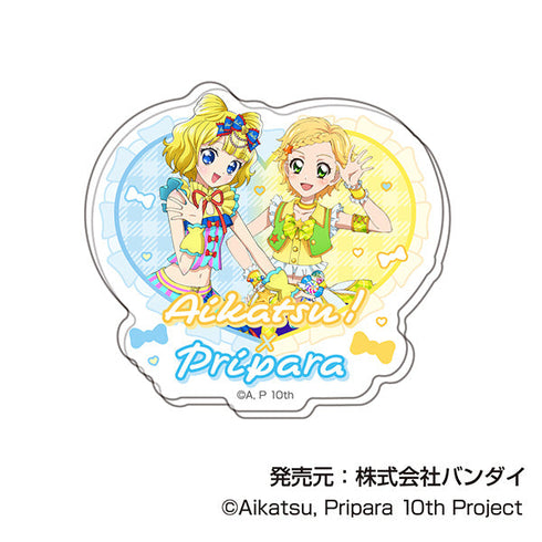 『アイカツ!×プリパラ』アクリルステッカー【BOX】